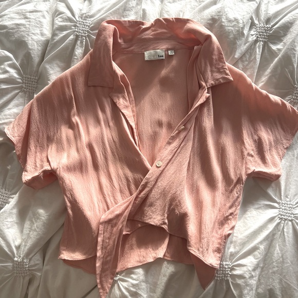 Wilfred free flowy pink crop top - Picture 9 of 11